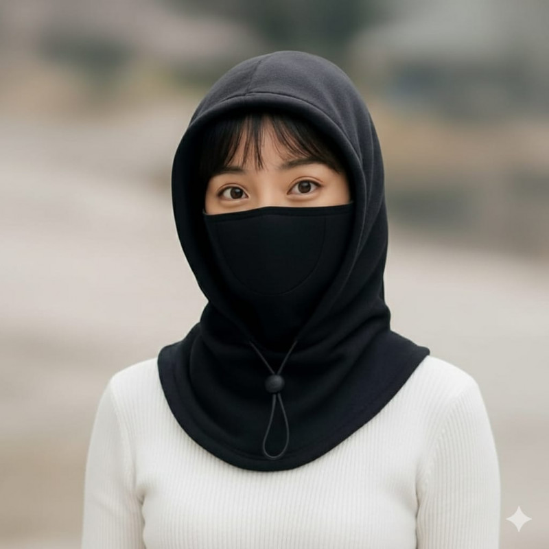 Winter Full Face Mask(Black)