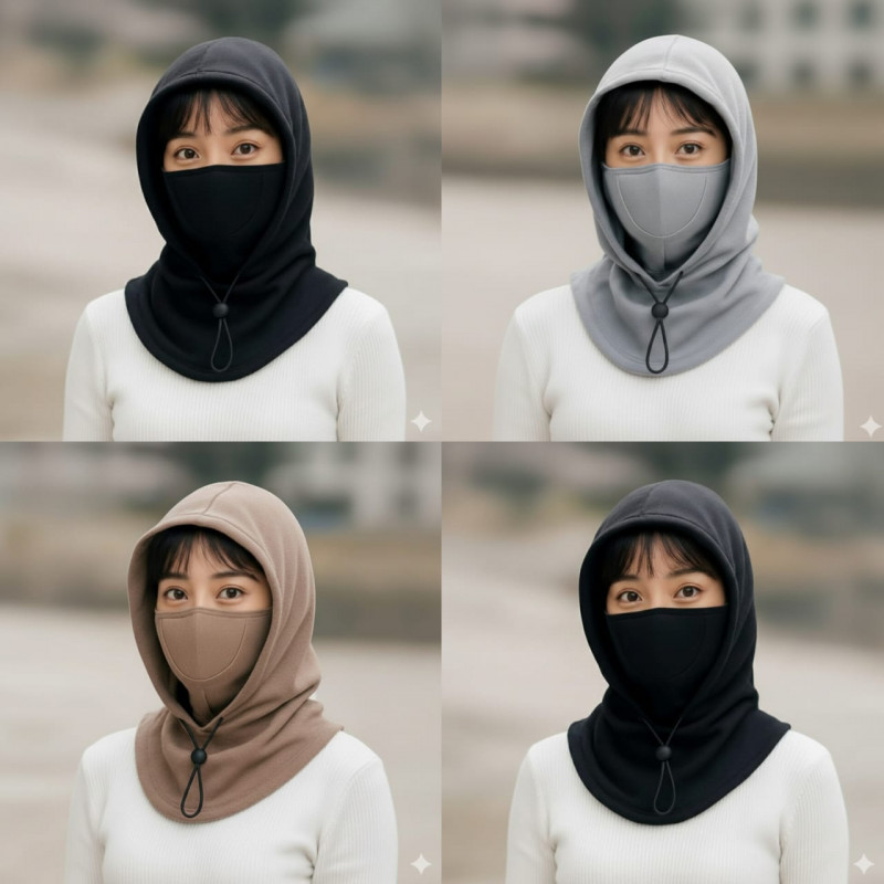 Winter Full Face Mask ৪ পিচ