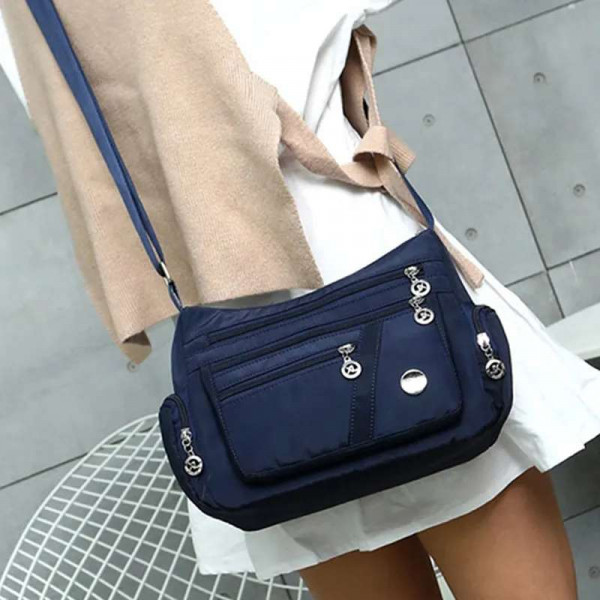 Women Fashionable bag  ( Navy Blue )