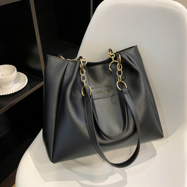 Women PU Leather Han...