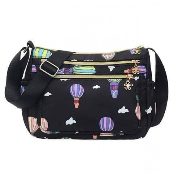 women korean crossbody bag ( black)