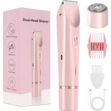 Dual head bikini trimmer 2-In-1
