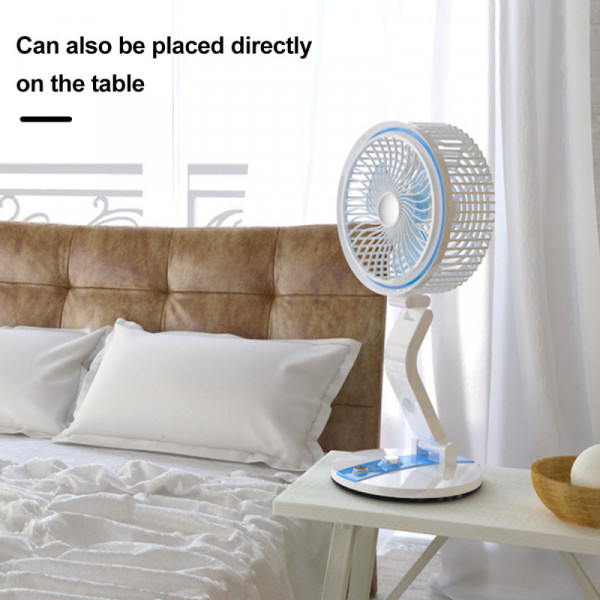 Rechargeable Folding LED Fan Light