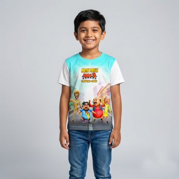 Motu patlu white t-s...