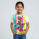Tom & Jerry white t-shirt half sleeve-AKHRC6.1