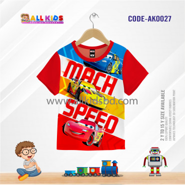 Mach speed red t-shi...