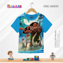 MOANA KIDS 3D T-SHIRT HALF SLEEVE-AK0039