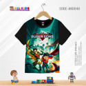 SUPER SON KIDS 3d T-SHIRT HALF SLEEVE-AK0040