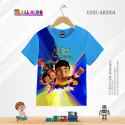 RUDRA BOOM CHIK CHIK BOOM KIDS 3D T-SHIRT HALF SLEEVE (SUBLIMATION PRINT)-AK0104