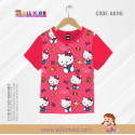 Helo kitty t-shirt half sleeve-AKHRC6.3
