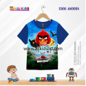 ANGRY BIRDS KIDS 3D T-SHIRT HALF SLEEVE-AK0005