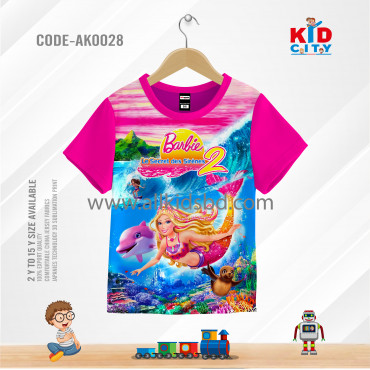 BARBIE 2 KIDS 3D T-S...