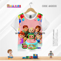 COCOMELON KIDS 3D T-SHIRT HALF SLEEVE-AK0030