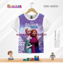 FROZEN PURPLE KIDS 3D T-SHIRT HALF SLEEVE-AK0034