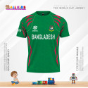 T20 CRICKET WORLD CUP 2024 BD KIDS JERSEY HALF SLEEVE (SUBLIMATION PRINT)-AK0078