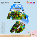 KIDS SWEAT SHIRT AND TROUSER SET MINECRAFT (3D SUBLIMATION PRINT)-AKS03