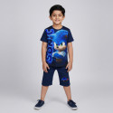  T-shirt & half pant set sonic navy design-AKSETC9.1