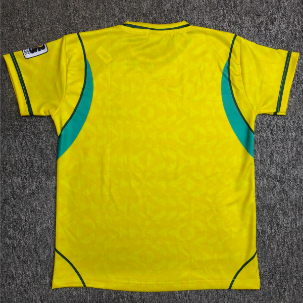 FIFA World Cup 2026 Brazil fan jersey half sleeve for Kids -AKWCJBRA26