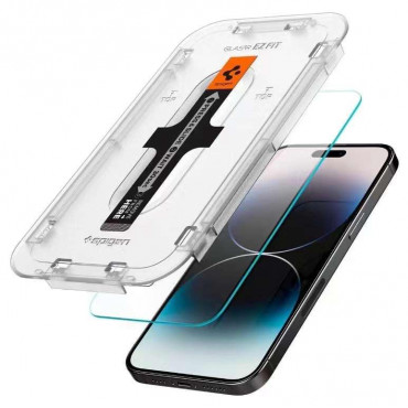 Spigen GL AStR (1Pack) Borderless Full Cover Screen Protector Glass..