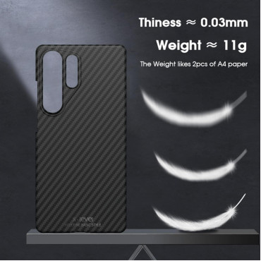 X-Level Brand Ultra Thin Super Slim Carbon Fiber Case For Samsung Galaxy