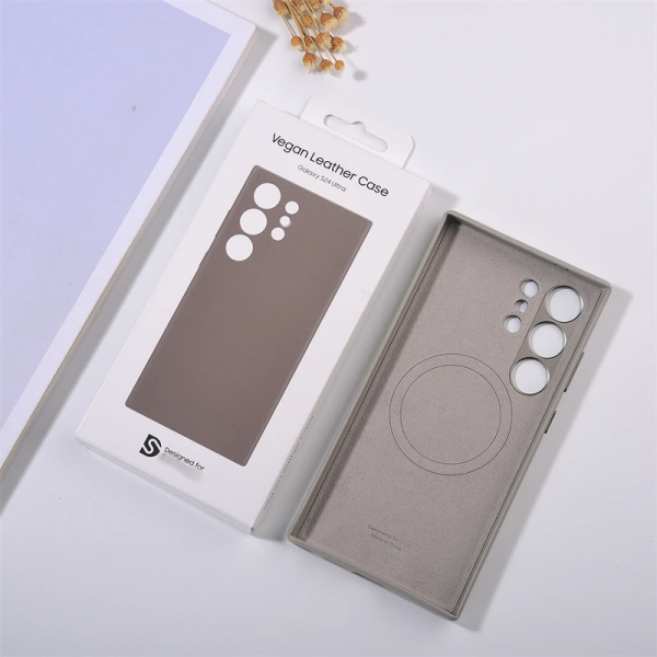 OEM Leather Magnetic Case for Samsung Galaxy S24-Ultra S23-Ultra S25-Ultra S26-ultra