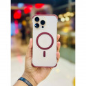 Frameless Matte Transparent Magnetic Phone case for iPhone