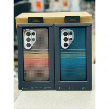Aramid Fiber Carbon Texture Case For Samsung S26 ultra S25 ultra 