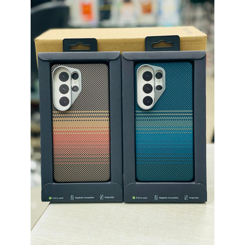 Aramid Fiber Carbon Texture Case For Samsung S26 ultra S25 ultra 