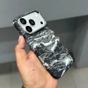 Luxo Life Carbon Fiber Texture Back Case for iPhone (Ocean) 