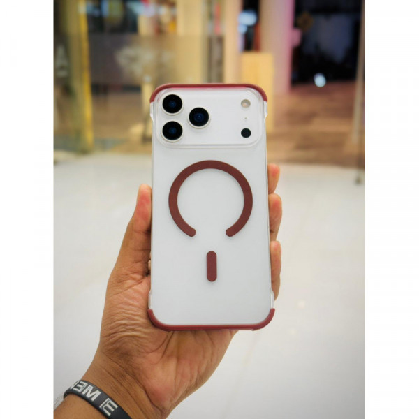 Frameless Matte Transparent Magnetic Phone case for iPhone