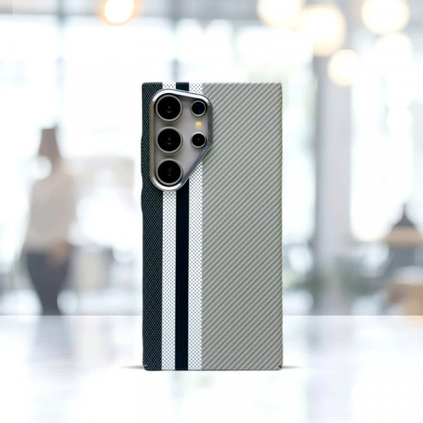  Premium Luxo Carbon Fiber Case For Samsung Galaxy S26Ultra S25Ultra S24Ultra