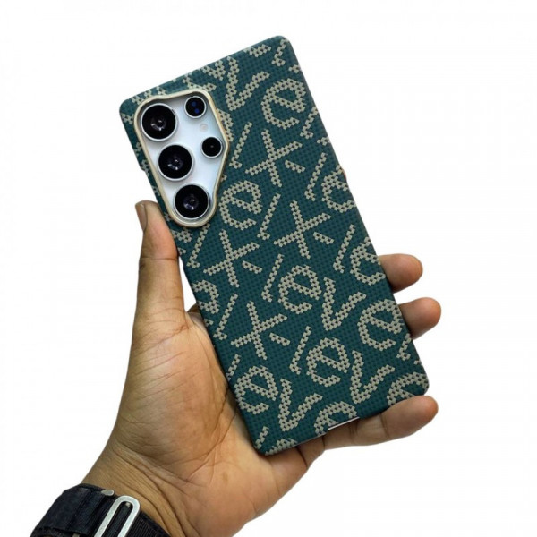 Xlevel Carbon Fiber Texture Ultra-Thin PC Case For Samsung S25 Ultra S24 Ultra