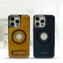 Jinduka Brand Suitable High-End Business Leather Magnetic Kickstand Protective Case For Iphone 