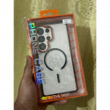 AeroMag Metal Bumper Frosted Case For Samsung