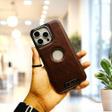 RMBMAX Premium PU leather Magsafe hard case with magnetic card holder Case For Iphone