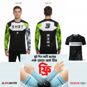 Ride & Pride Combo- Yamaha Bike T-Shirt + Alhamdulillah T-Shirt (One Pair ARM Sleeves Free) ASD68