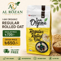 I am Organic Rolled Oats (500g)