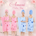 Bath towel & Hair Towel Combo