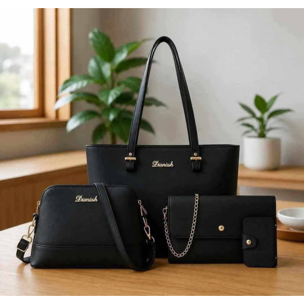 ৪ পিসের ফুল কম্বো সেট(Black )
