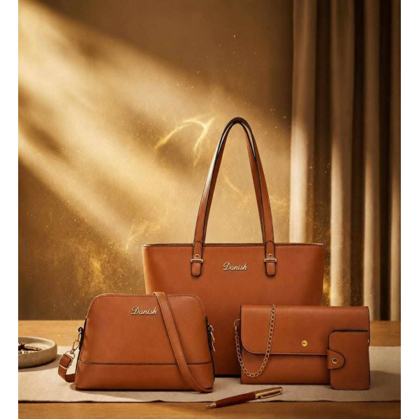 ৪ পিসের ফুল কম্বো সেট(Brown )