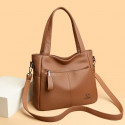 Ladies Elegant Shoulder & Crossbody Bag (Brown)