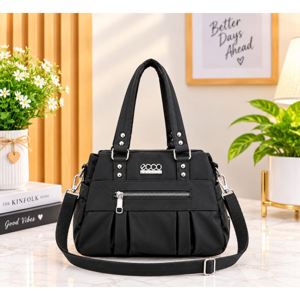 Italian Fashionable Shoulder Bag (Black)