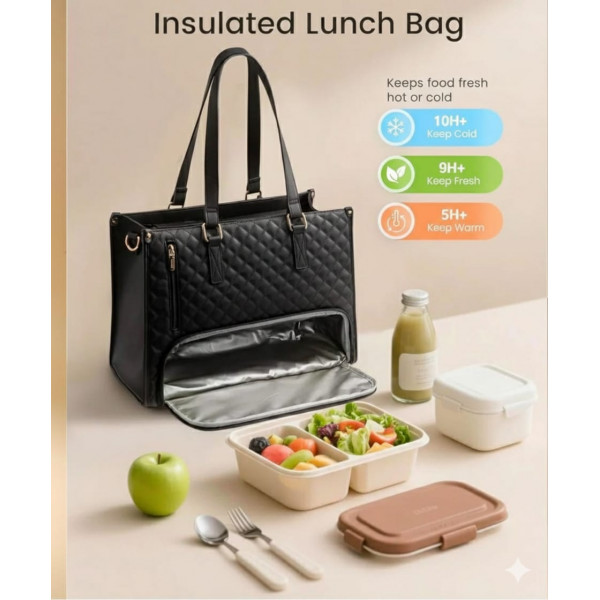  Spot New Lunch Bag (Black)