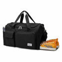 Fashionable Large Capacity Travel & Gym Bag (deep purple colour)Code : 185