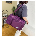 Fashionable Large Capacity Travel & Gym Bag (deep purple colour)Code : 185