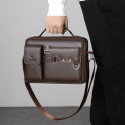 (১২"/১৬") কফি কালার Men's Shoulder Bag