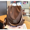 Anti thef Women Large Capacity Outdoor Tote Bag (brown)
