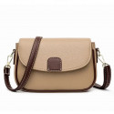 PU Leather Handbags Women Fashion Crossbody Bags(off-white)
