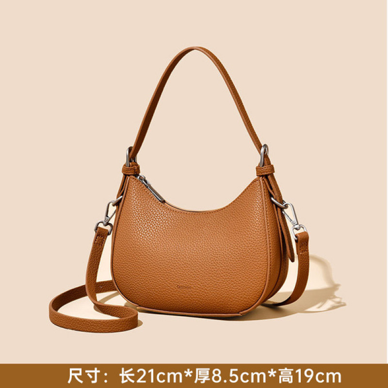  Luxury shoulder bag (Brown) 