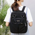 Travel And School/college Bagpack  (Black)